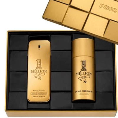 Paco Rabanne 1 MILLION комплект 2 части 100 мл - EDT