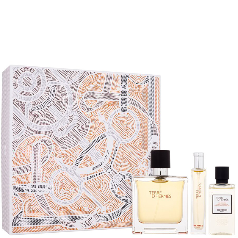 Hermes TERRE d'Hermes комплект 3 части 75 мл