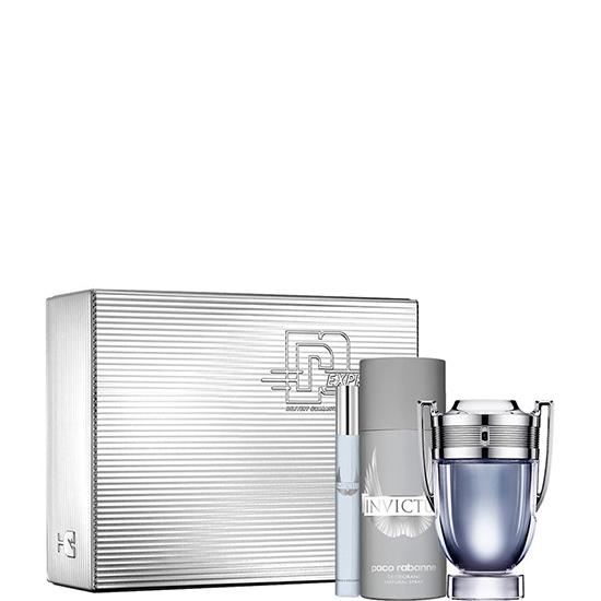 Paco Rabanne INVICTUS комплект 3 части за мъже - 100 мл