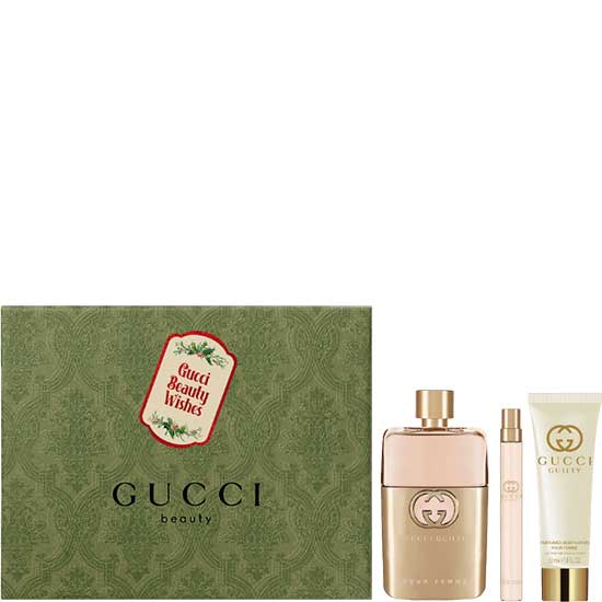 Gucci Guilty Pour Femme Eau de Parfum комплект 3 части 90 мл - EDP