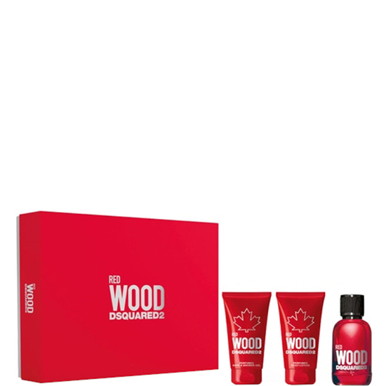 Dsquared Red Wood комплект 3 части 50 мл