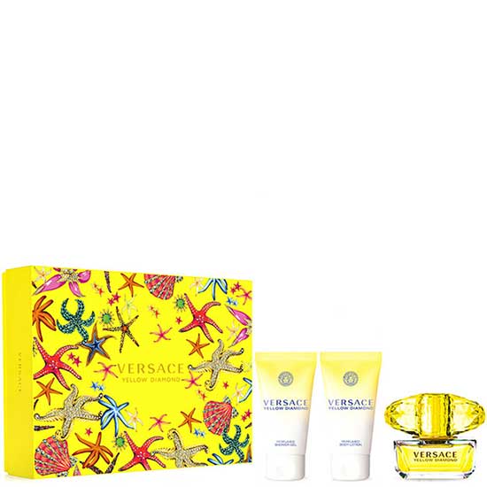 Versace YELLOW DIAMOND комплект 3 части 50 мл