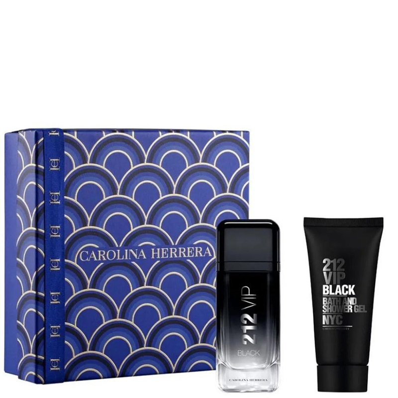 Carolina Herrera 212 VIP Black комплект 2 части 100 мл - EDP