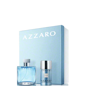Azzaro CHROME комплект 2 части за мъже - 100 мл